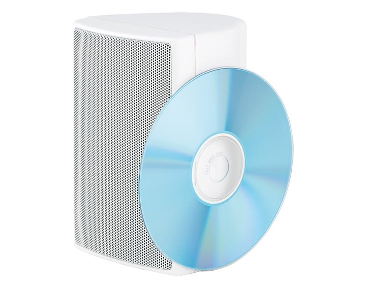 PARLANTE RECTANGULAR BLANCO 20 W WIFI CON SOPORTE4