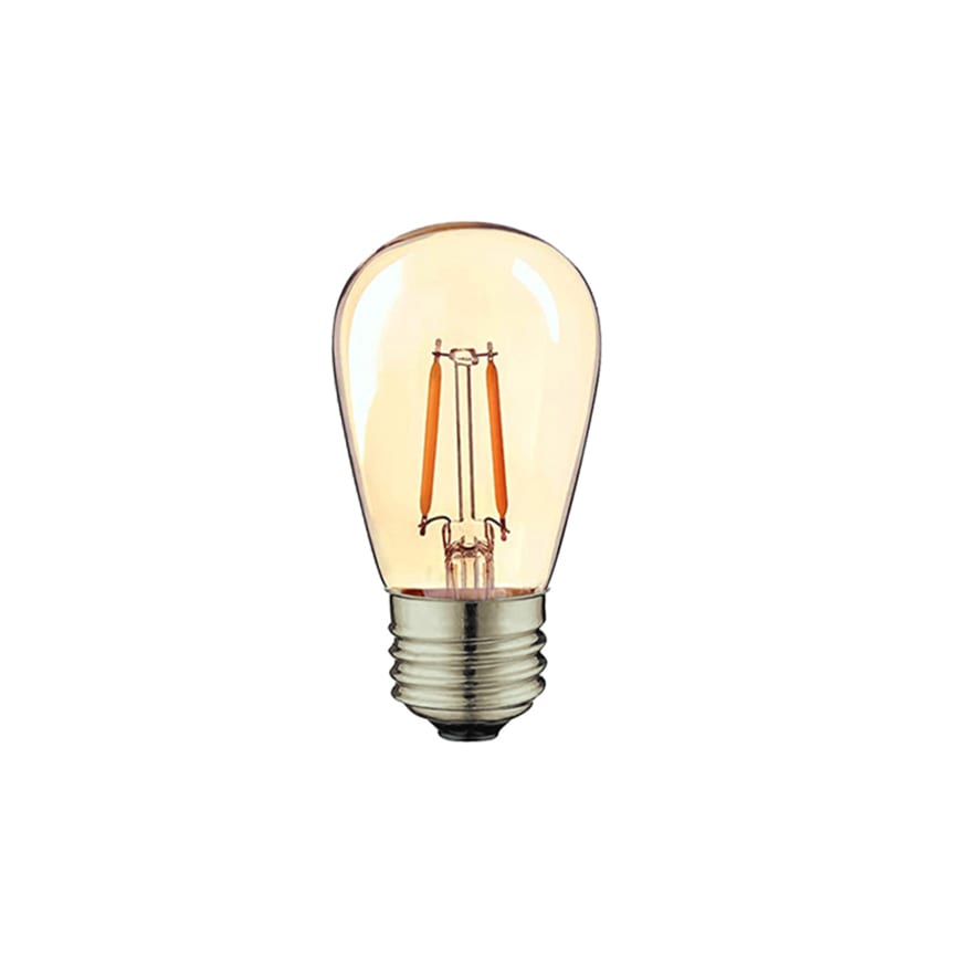 AMPOLLETA LED S14 FILAMENTO E27 2W 2700K 1