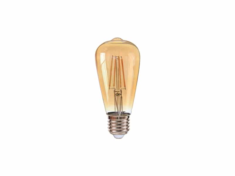 AMPOLLETA LED ST64 FILAMENTO E27 8W 2700K 0