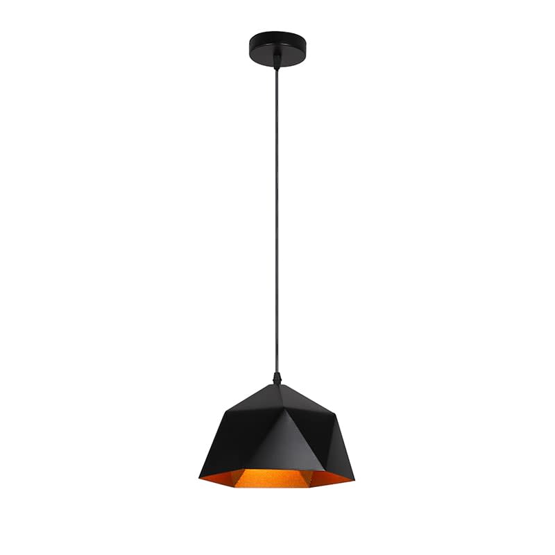 LAMPARA COLGANTE PORTA E27 + AMPOLLETA 0