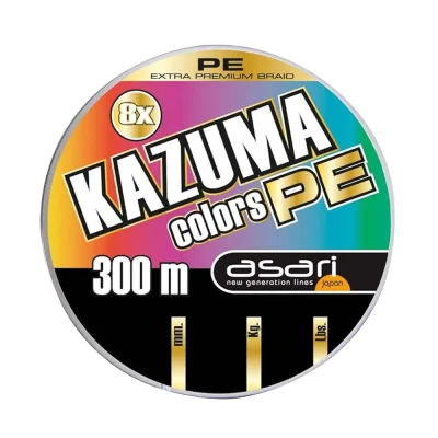 ASARI MULTIFILAMENTO KAZUMA COLOR 8X PE  300m1