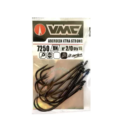 VMC 7250 Black Nickel 10pcs - 4/0 y 5/01