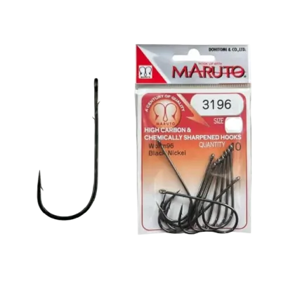 MARUTO WORM 96 Black Nickel -1