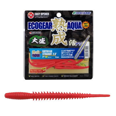 ECOGEAR JUKUSEI AQUA KATSU AJI STRAIGHT - 2.3 - 18pcs1