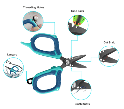 OKUMA TIJERA 3.5 BRAIDED SCISSORS1