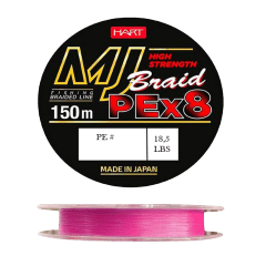 HART MJ BRAID PEX8 - PE 0.4 - 0.06mm - 150m