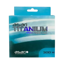 Línea Monofilamento Asari Titanium 300m - Versión Premium 0.40