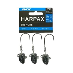 BKK JIG HEAD HARPAX INSHORE 17g - Pack 3 Unidades.