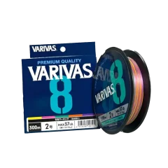 VARIVAS LINEA MULTIFILAMENTO MULTICOLOR 8 PE 300M