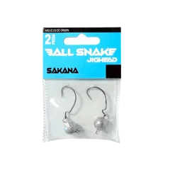 SAKANA JIG HEAD BALL SNAKE 3.5g