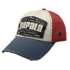 RAPALA GORRO BLANCO AZUL ROJO