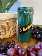 Bebida Ginger Ale Schweppes sin Azúcar lata 310ml