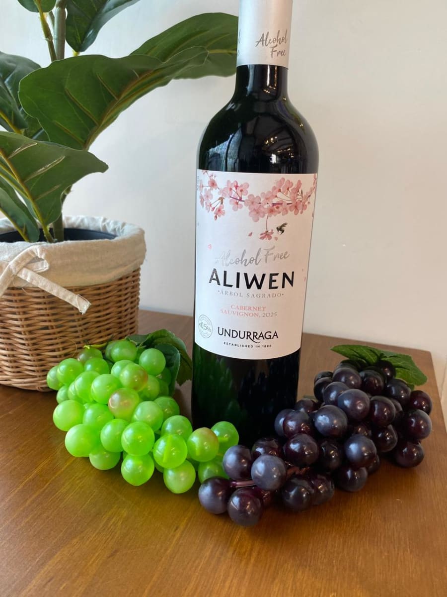 Vino Aliwen Sin Alcohol Undurraga 750cc1