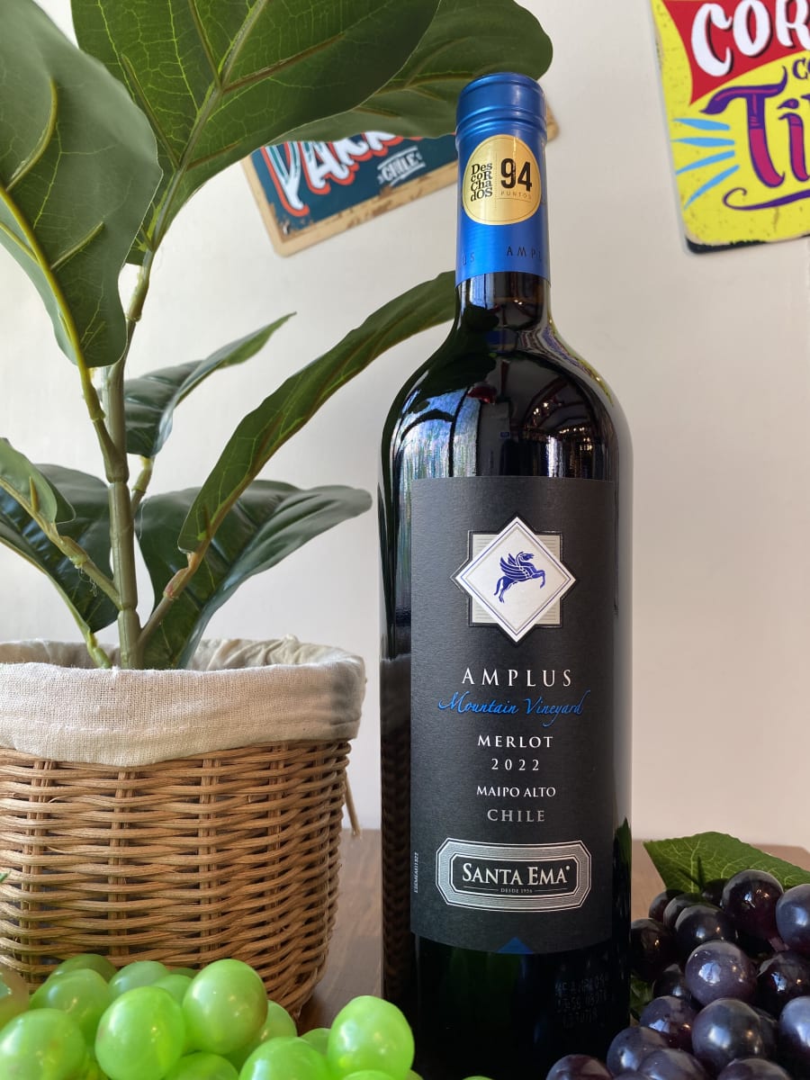 Vino Santa Ema Amplus 750cc6