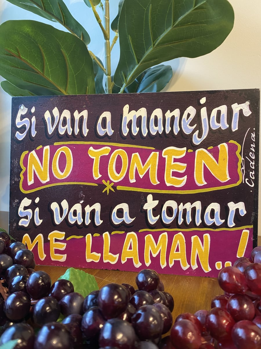Letrero Quincho 