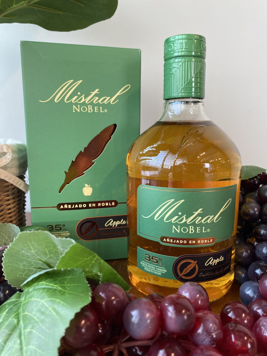 Pisco Mistral Nobel Apple 35° 750cc1