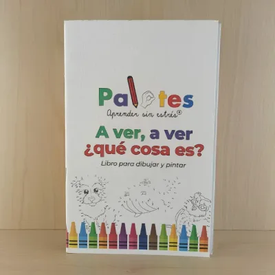 A ver, a ver ¿qué cosa es? Libro para dibujar y pintar1