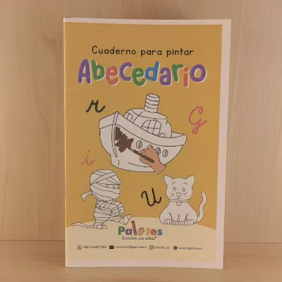 Cuaderno para pintar. Abecedario2