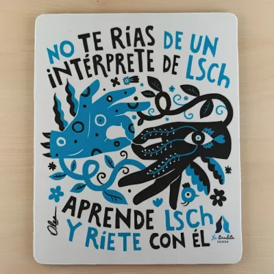 Mousepad No te rías de un intérprete2