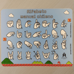Mousepad dactilológico