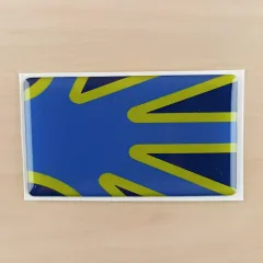 Bandera Sorda de resina