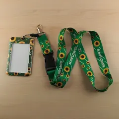 Lanyard Girasol con tarjeta