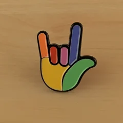 Pin ILY colores