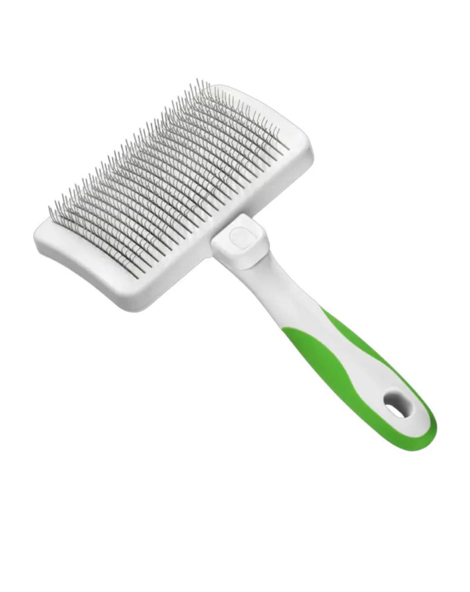 RASQUETA SELF CLEANING SLICKER BRUSH AUTOLIMPIABLE ANDIS2