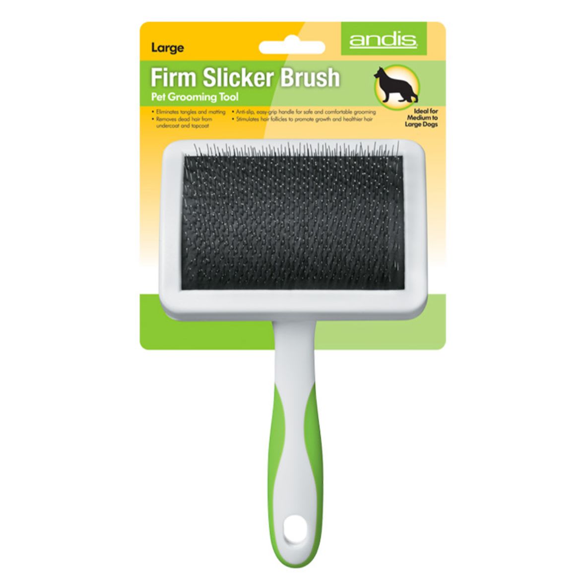 RASQUETA FIRM SLICKER BRUSH LARGE ANDIS2