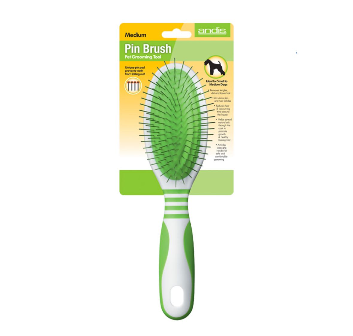 PIN BRUSH MEDIUM ANDIS3