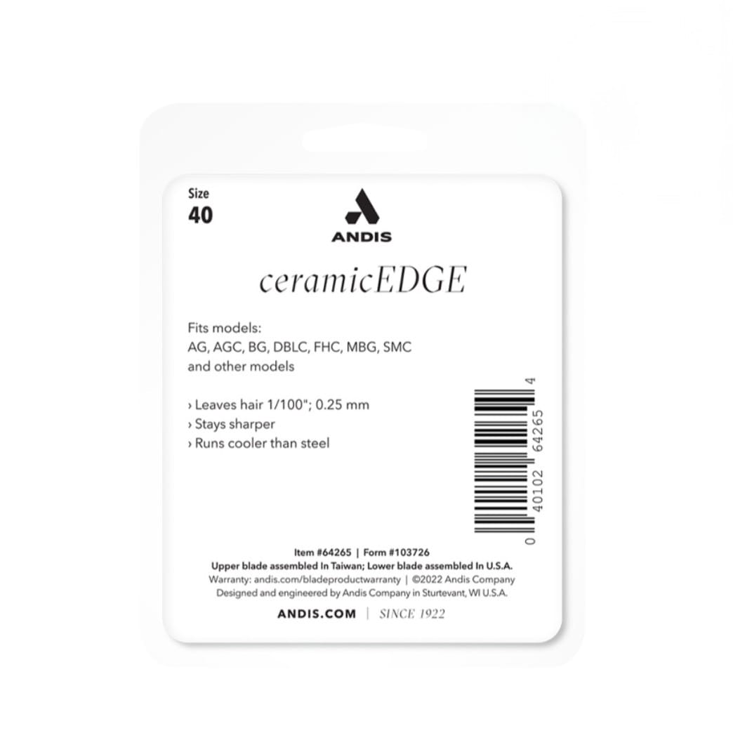 CUCHILLA ANDIS CERAMICEDGE N°403