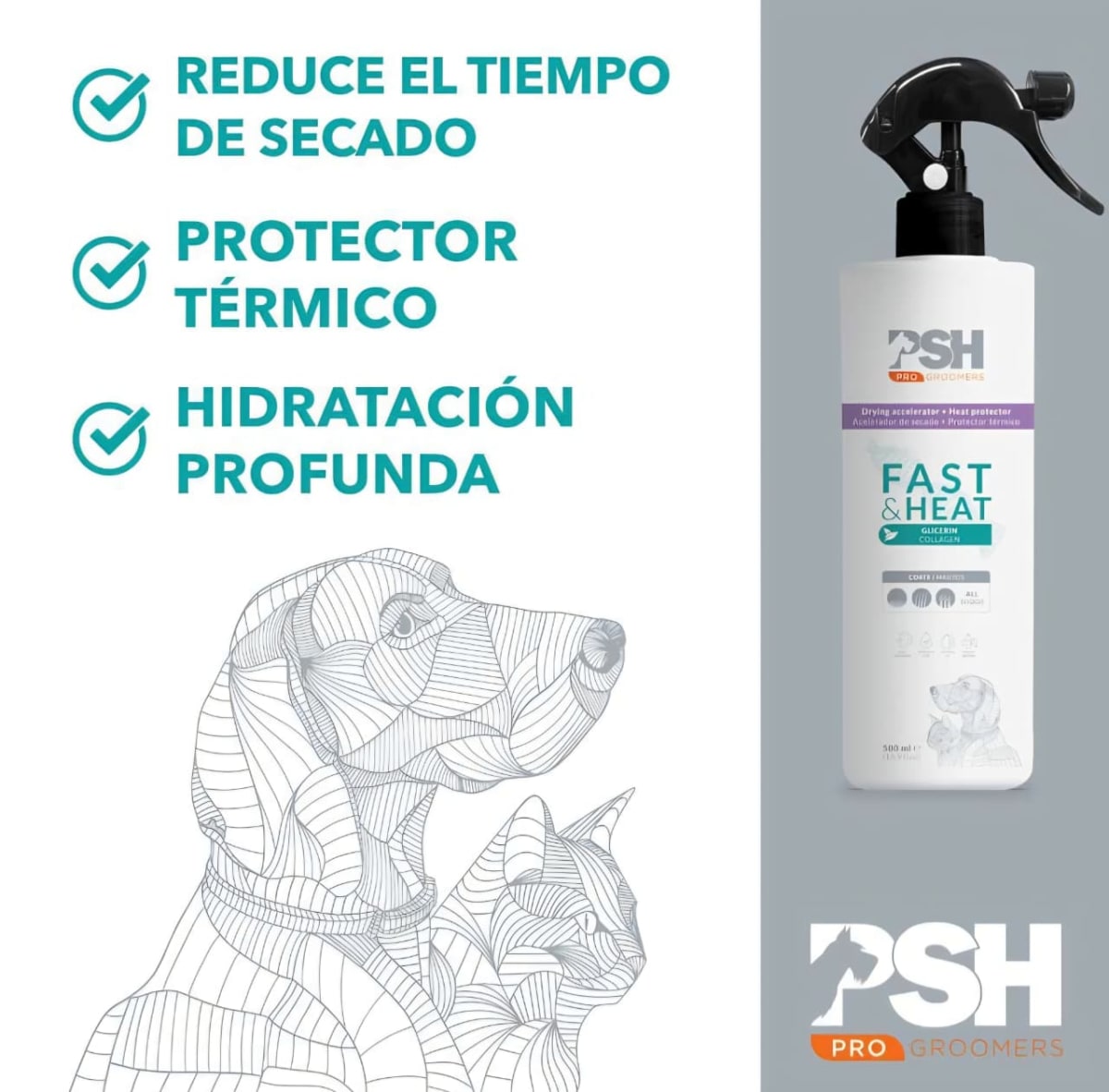 ACELERADOR DE SECADO FAST & HEAT PROTECTOR 500ML4
