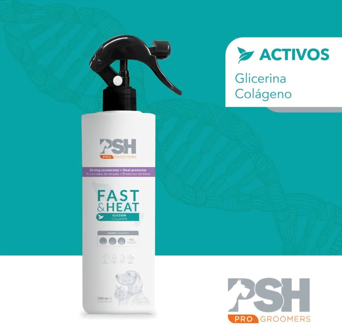 ACELERADOR DE SECADO FAST & HEAT PROTECTOR 500ML2