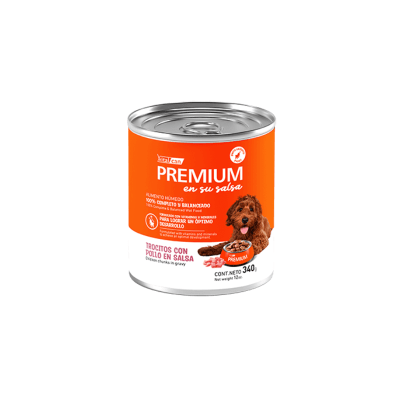 LATA VITALCAN PERRO ADULTO POLLO 340 G1