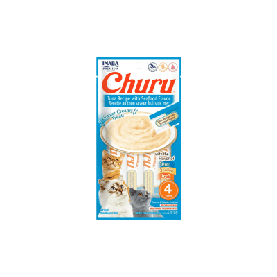 CHURU CAT ATUN CON SABOR A MARISCO 14G 4 TUBOS1