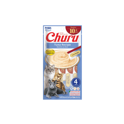 CHURU CAT SENIOR SABOR ATUN 14G 4 TUBOS1