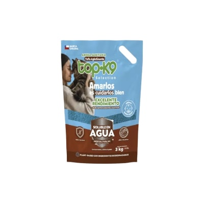 ARENA SANITARIA TOPK9 TOFU SOLUBLE 3 KG1
