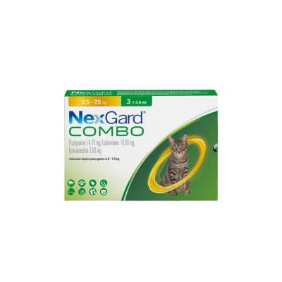 NEXGARD COMBO 2,5 KG A 7.5 KG 3 PIPETAS1