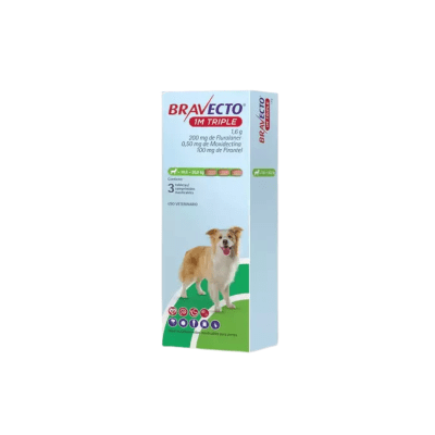 BRAVECTO TRIPLE 1M 10 A 20 KG1