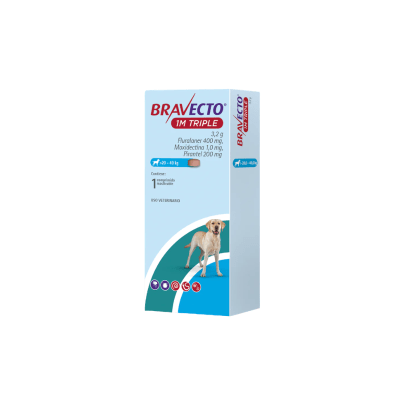 BRAVECTO TRIPLE 1 M 20 A 40 KG1