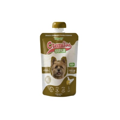 CREMITO SUPER POLLO CON BROCOLI PERRO 100 G1