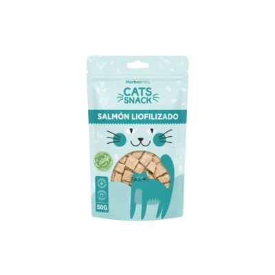 GALLETA CAT SNACK SALMON LIOFILIZADO CON CATNIP 50 GR1