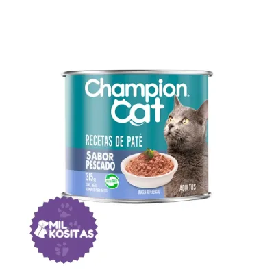 Champion Cat Adulto Paté Sabor Pescado1