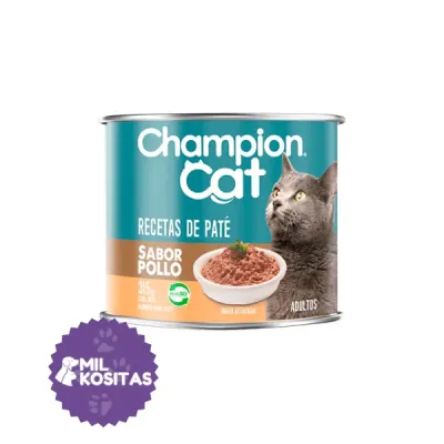 Champion Cat Adulto Paté Sabor Pollo1