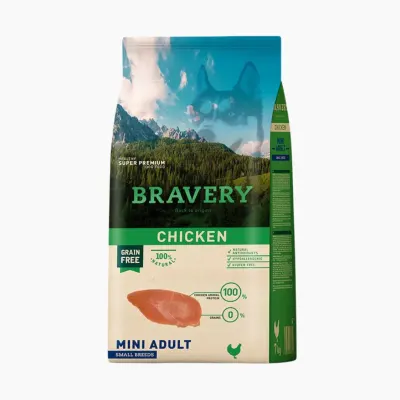 BRAVERY MINI ADULTO CHICKEN 2 KG1