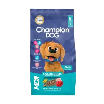 Champion Dog Cachorro Medianos y Grandes - 18 KG1