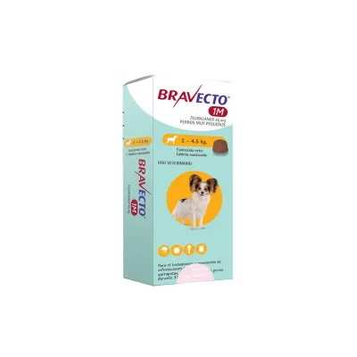BRAVECTO 2 A 4.5 KG 1 MES1
