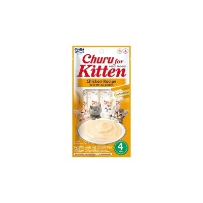 CHURU FOR KITTEN CHICKEN RECIPE 4 TUBOS1