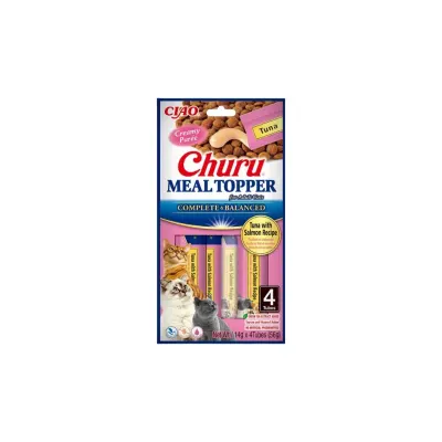 CHURU MEAL TOPPER ATUN CON SALMON 56 G1