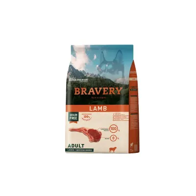BRAVERY ADULTO LARGE / MEDIUM CORDERO 4 Kg1